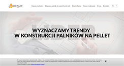 Desktop Screenshot of eco-palnik.pl